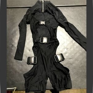 Buckled Up Shorts Jumpsuit